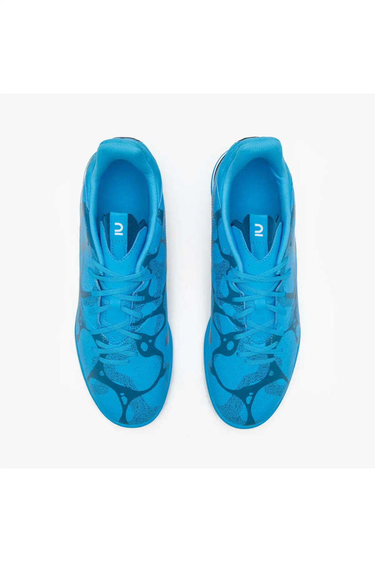 کفش فوتبال  فوتسال بزرگسال کیپستا - رنگ آبی فیروزهای - مدل ویرالتو 1 برند Decathlon - 8204 کفش فوتبال فوتسال بزرگسال کیپستا - رنگ آبی فیروزهای - مدل ویرالتو 1 برند Decathlon - 8204