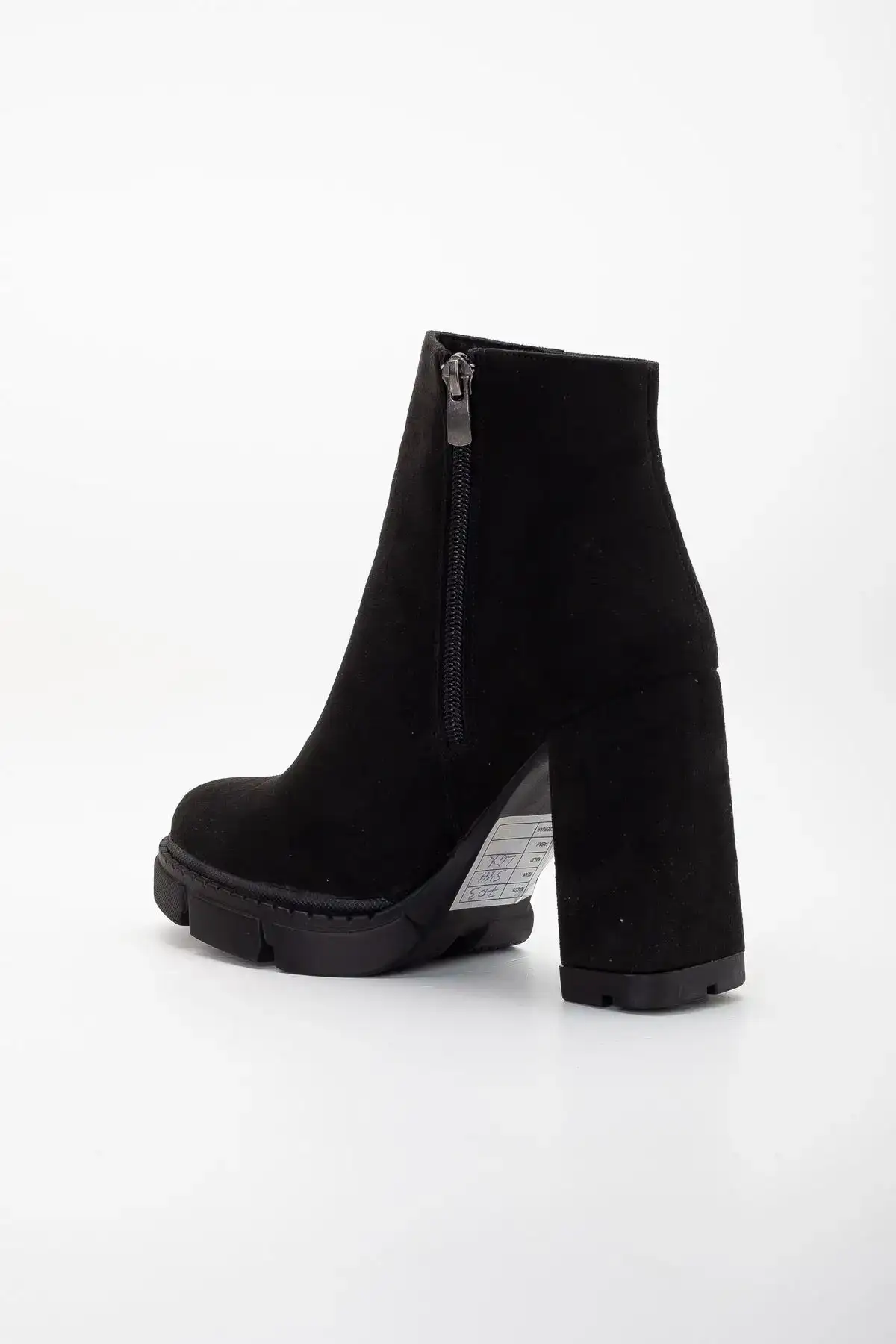 بوت و نیم بوت زنانه  سئدی مشکی پلتفرم زتا برند MaskButik - 7808 بوت و نیم بوت زنانه سئدی مشکی پلتفرم زتا برند MaskButik - 7808