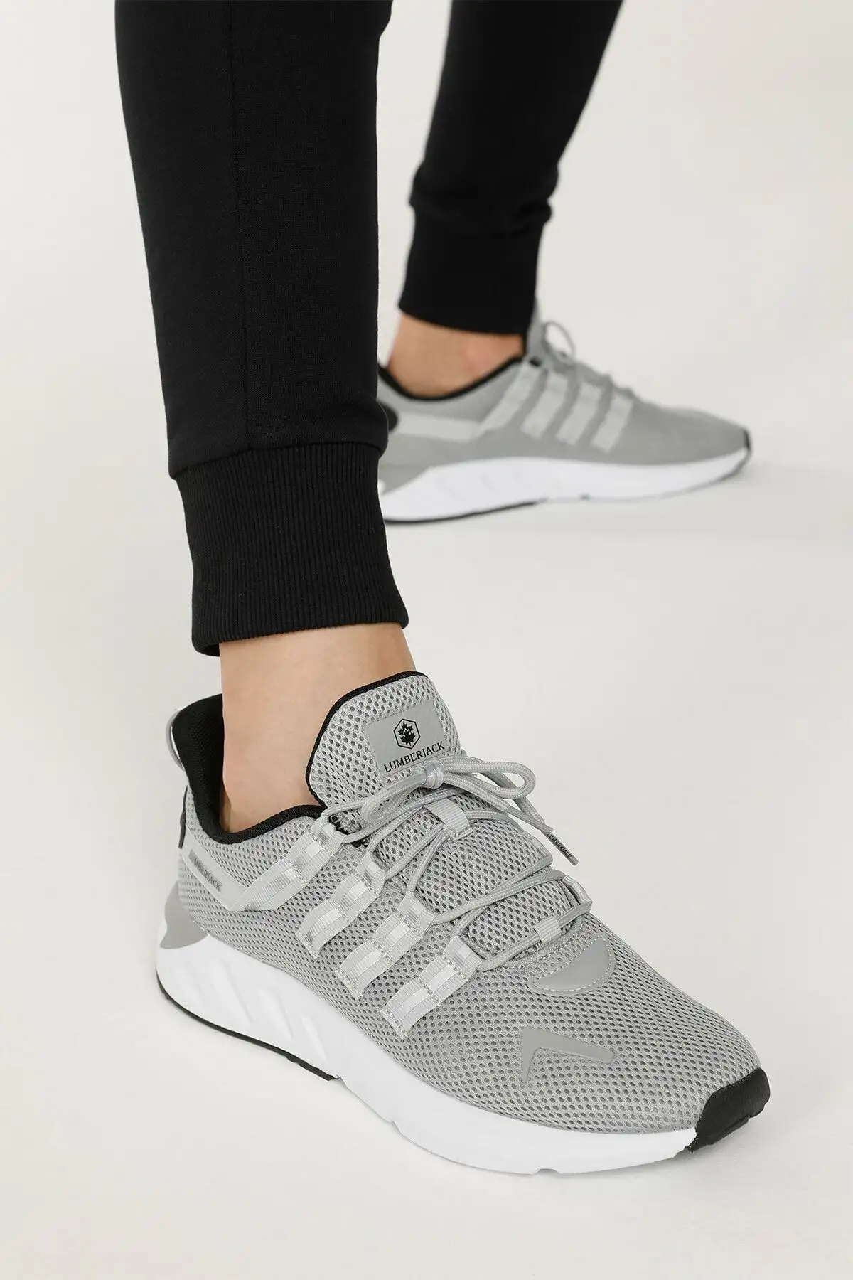 کفش اسپرت مردانه دویدن Sword 2fx A.gri. برند Lumberjack - 8063