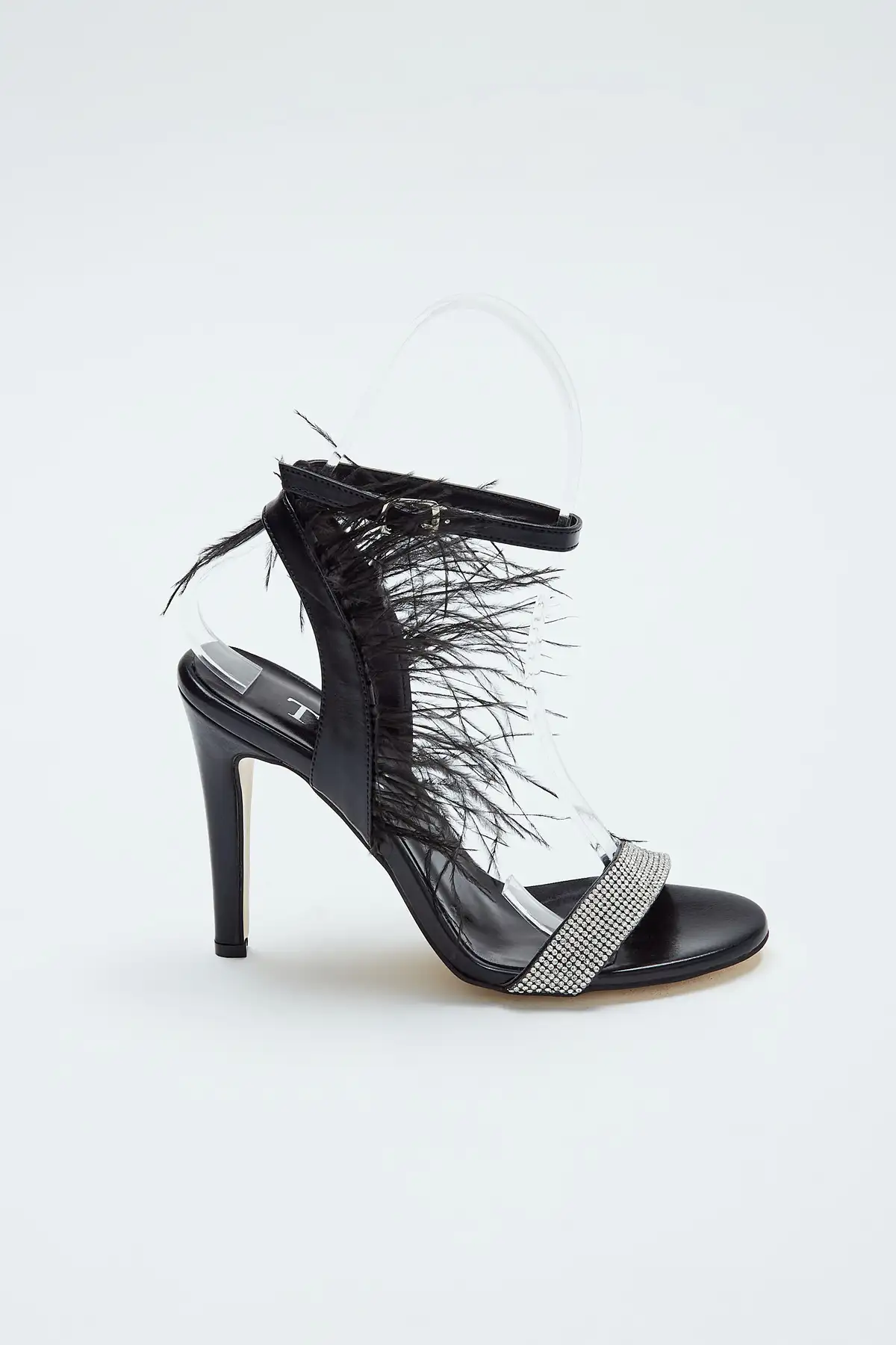 کفش صندل زنانه پاشنه‌بلند وگان کد 828 8223 Bn Sndlt Y23 برند Tamer Tanca - 8236