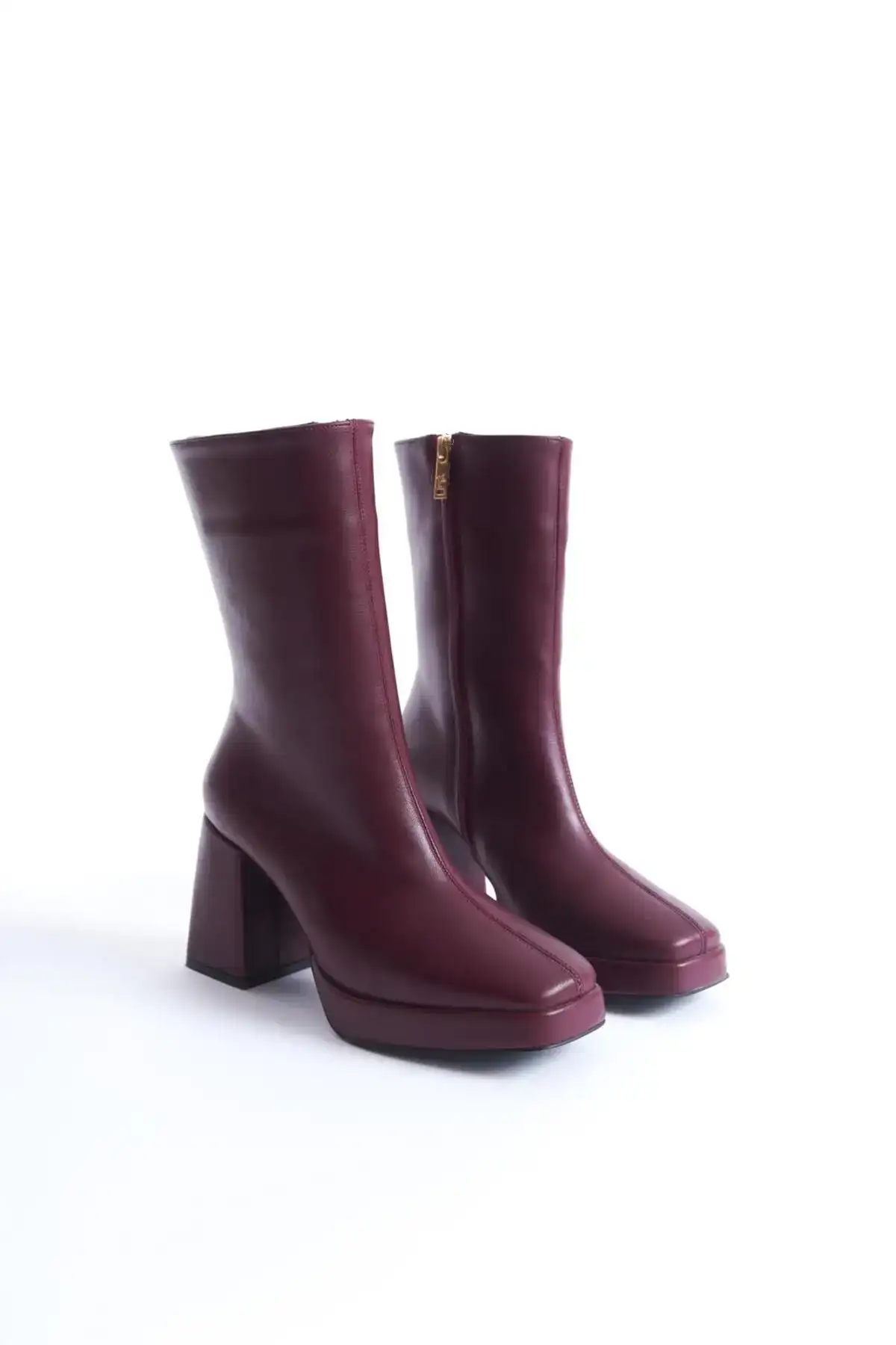 بوت و نیم بوت زنانه چکمه پلتفرم  بردا برند LDR - 7785 بوت و نیم بوت زنانه چکمه پلتفرم بردا برند LDR - 7785