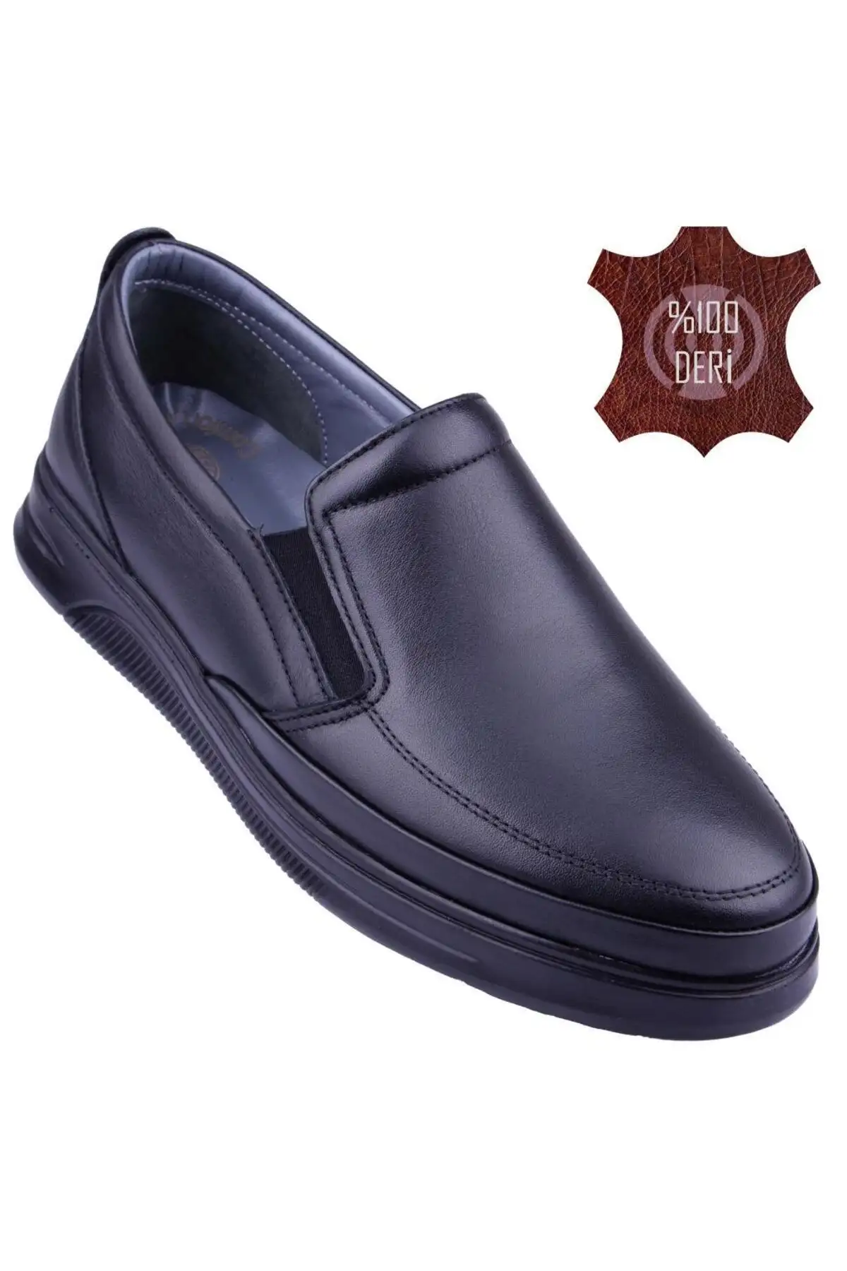 کفش روزمره مردانه    اورتوپدیک بسیار نرم و راحت از چرم طبیعی 100% انعطافپذیر برند DETECTOR - 7907 کفش روزمره مردانه اورتوپدیک بسیار نرم و راحت از چرم طبیعی 100% انعطافپذیر برند DETECTOR - 7907