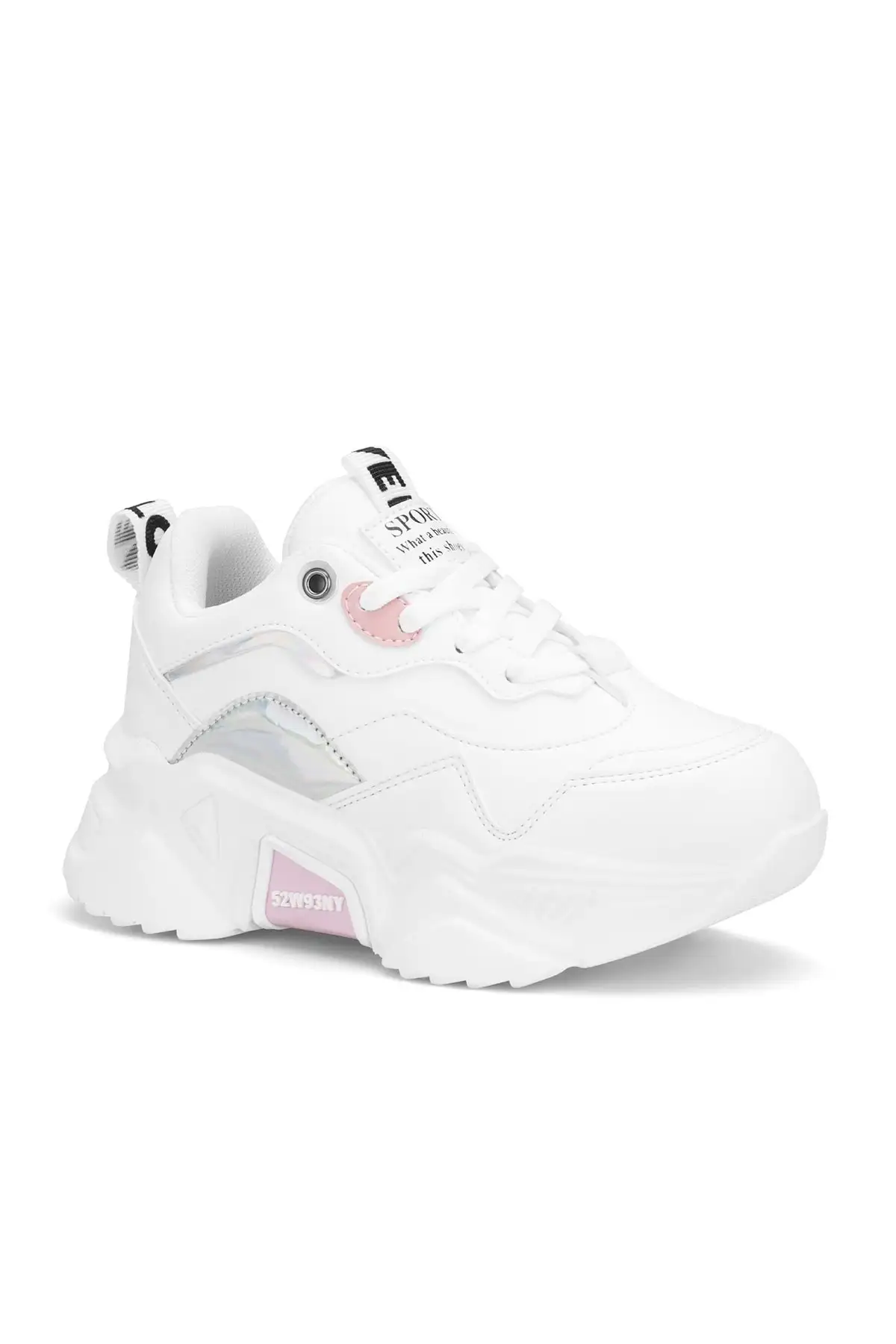 کفش بچگانه  ورزشی کودکانه DS 2110 به رنگ سفید و پودری برند Dark Seer - 7912 کفش بچگانه ورزشی کودکانه DS 2110 به رنگ سفید و پودری برند Dark Seer - 7912