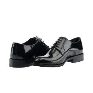 کفش سایز بزرگ مردانه چرم براق کلاسیک برند Abdullah Kiğılı - 7887