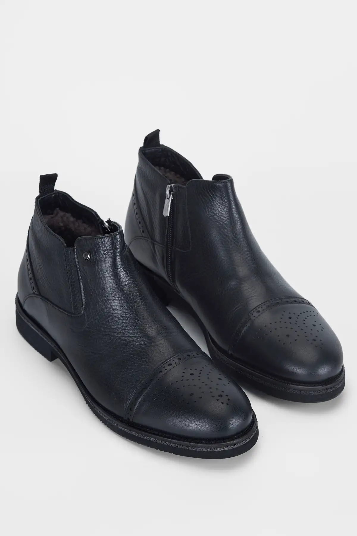 بوت مردانه چکمه روزمره  از چرم طبیعی مدل 381 14284 برند Tamer Tanca - 7594 بوت مردانه چکمه روزمره از چرم طبیعی مدل 381 14284 برند Tamer Tanca - 7594