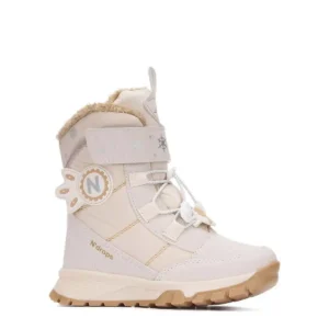 بوت بچگانه کفش برفی دخترانه بژ، بادوام، ضد آب، ارتوپدیک و با بست چسبی برند Genel Markalar - 7608