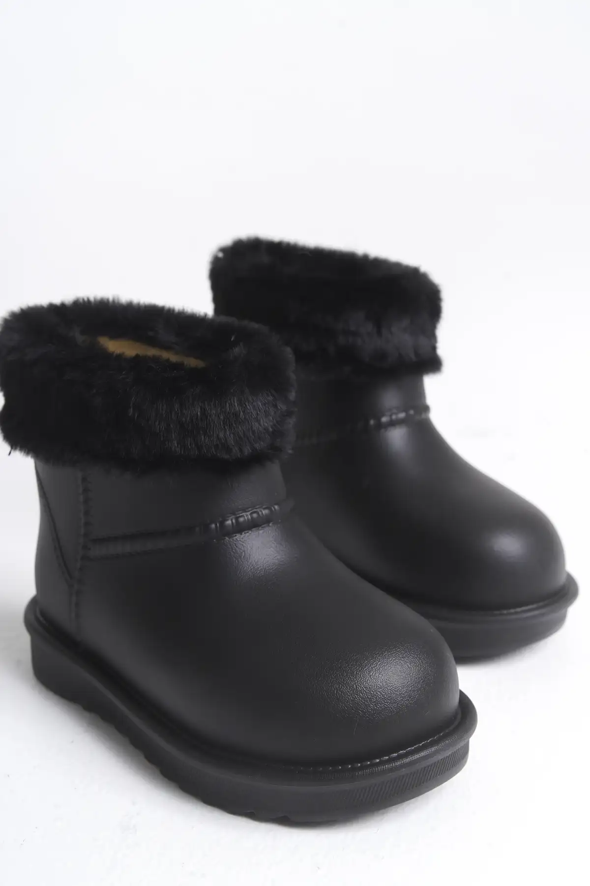 بوت بچگانه کودک، ضد آب، با کِرک، زمستانی کودک، مقاوم در برابر آب، سبک، زمستانی با کِرک برند Mini Angel - 7648