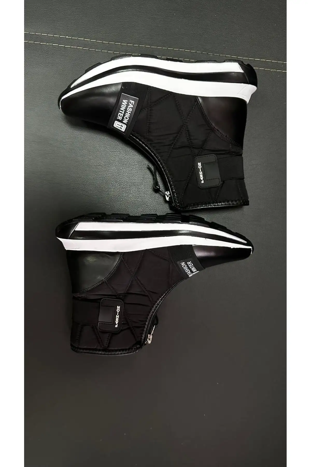 بوت و نیم بوت زنانه کفش رزمره  زمستانی از پارچه پاراچتی برند LABRONA - 8368 بوت و نیم بوت زنانه کفش رزمره زمستانی از پارچه پاراچتی برند LABRONA - 8368