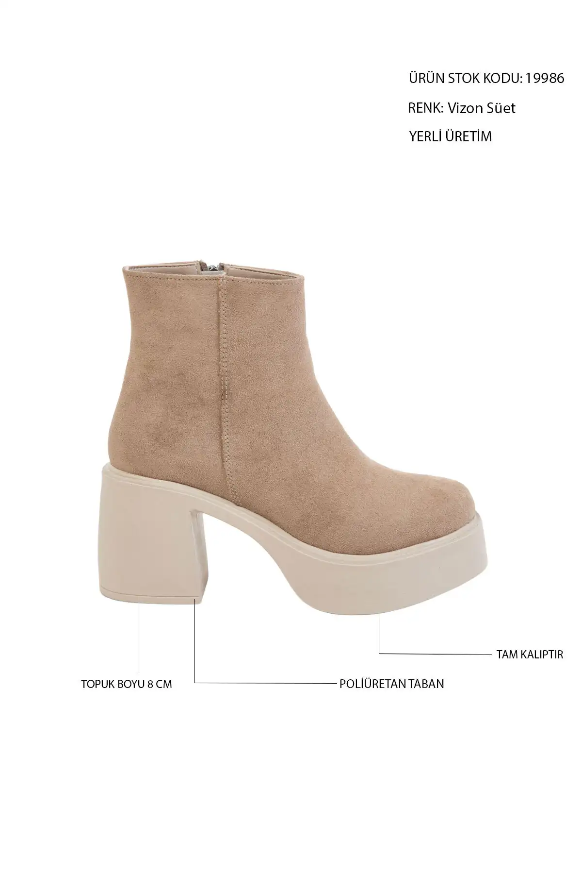 بوت و نیم بوت زنانه   ی  مخمل یزن 19986 برند SOHO - 7789 بوت و نیم بوت زنانه ی مخمل یزن 19986 برند SOHO - 7789