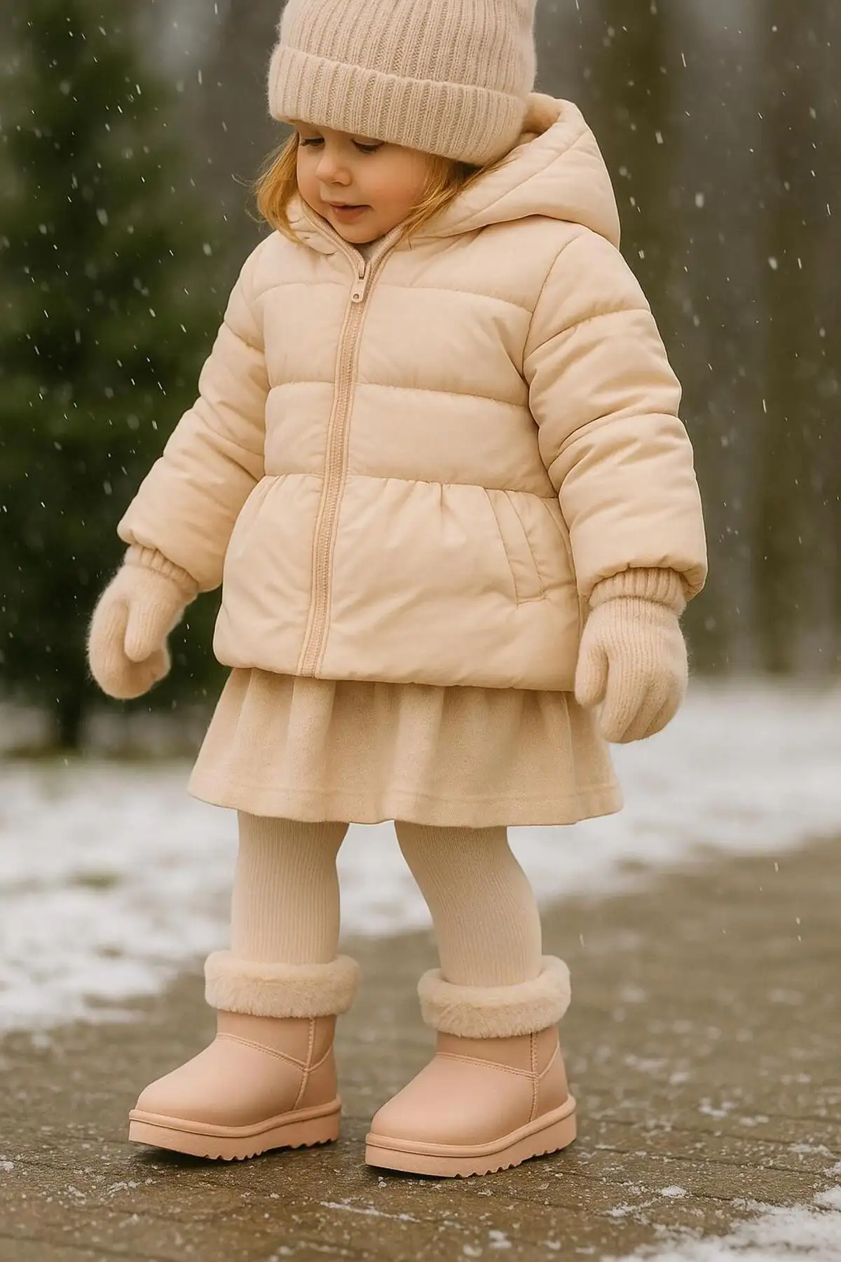 بوت بچگانه چکمههای بارانی و زمستانی  با زیرهی ضد آب و پشمی برند CRAFT MODA - 7615 بوت بچگانه چکمههای بارانی و زمستانی با زیرهی ضد آب و پشمی برند CRAFT MODA - 7615