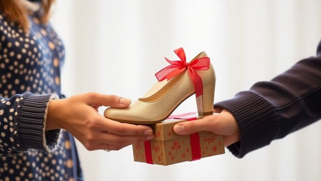 کفش کادو دادن