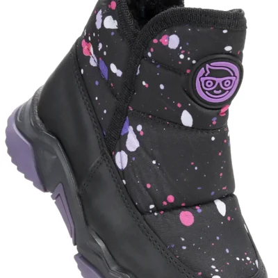 بوت بچگانه چکمه برفی دخترانه دکمهدار راکو برند Kiko Kids - 8401