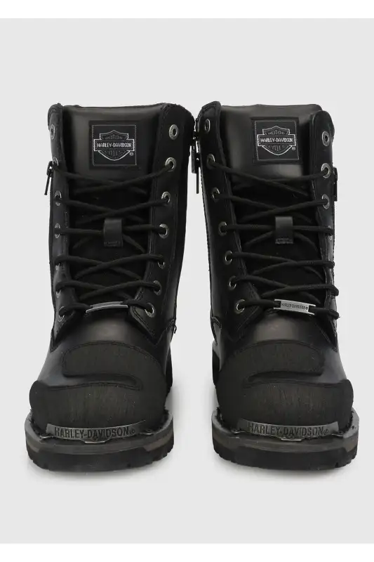 بوت مردانه چکمه نظامی چرم مشکی ریدیک برند Harley Davidson - 8613 بوت مردانه چکمه نظامی چرم مشکی ریدیک برند Harley Davidson - 8613