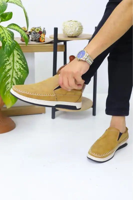 کفش رسمی مردانه روزمره با زیره ژل راحت و سبک اورتوپدیک برند TAZELER.SHOES - 8607 کفش رسمی مردانه روزمره با زیره ژل راحت و سبک اورتوپدیک برند TAZELER.SHOES - 8607