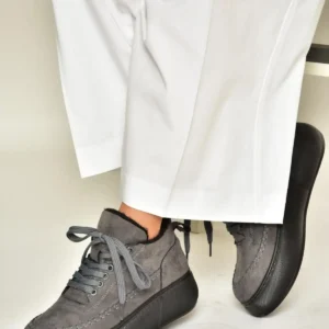 کفش زنانه جیر خاکستری با کفه ضخیم مدل T811845302 برند Fox Shoes - 8484