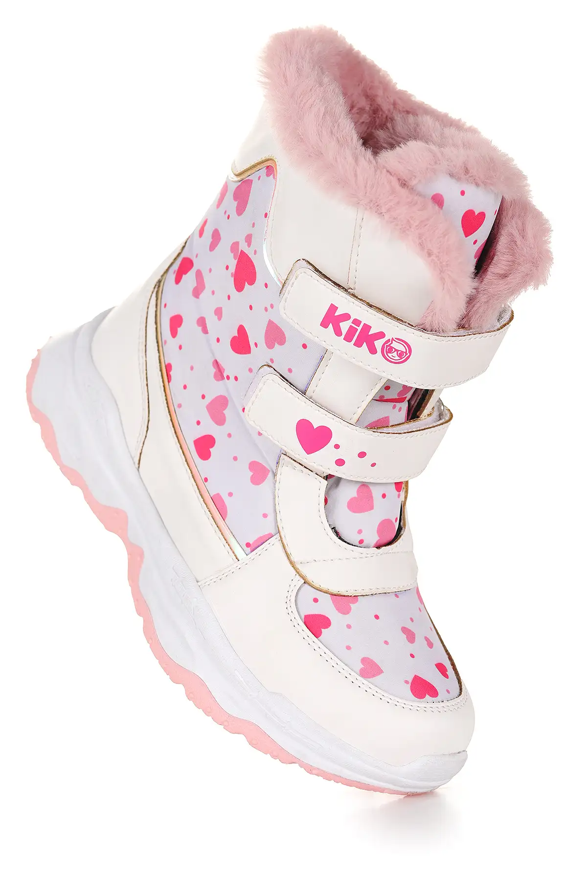 بوت بچگانه کفش برفی بچهگانه کارتانیسی با چسب، مقاوم در برابر آب سرد برند Kiko Kids - 8408 بوت بچگانه کفش برفی بچهگانه کارتانیسی با چسب، مقاوم در برابر آب سرد برند Kiko Kids - 8408