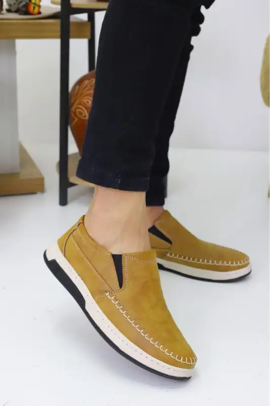 کفش رسمی مردانه روزمره با زیره ژل راحت و سبک اورتوپدیک برند TAZELER.SHOES - 8607 کفش رسمی مردانه روزمره با زیره ژل راحت و سبک اورتوپدیک برند TAZELER.SHOES - 8607