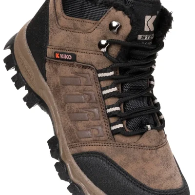 بوت بچگانه آزارکشی روزانه پسرانه با زیپ رونه برند Kiko Kids - 8403