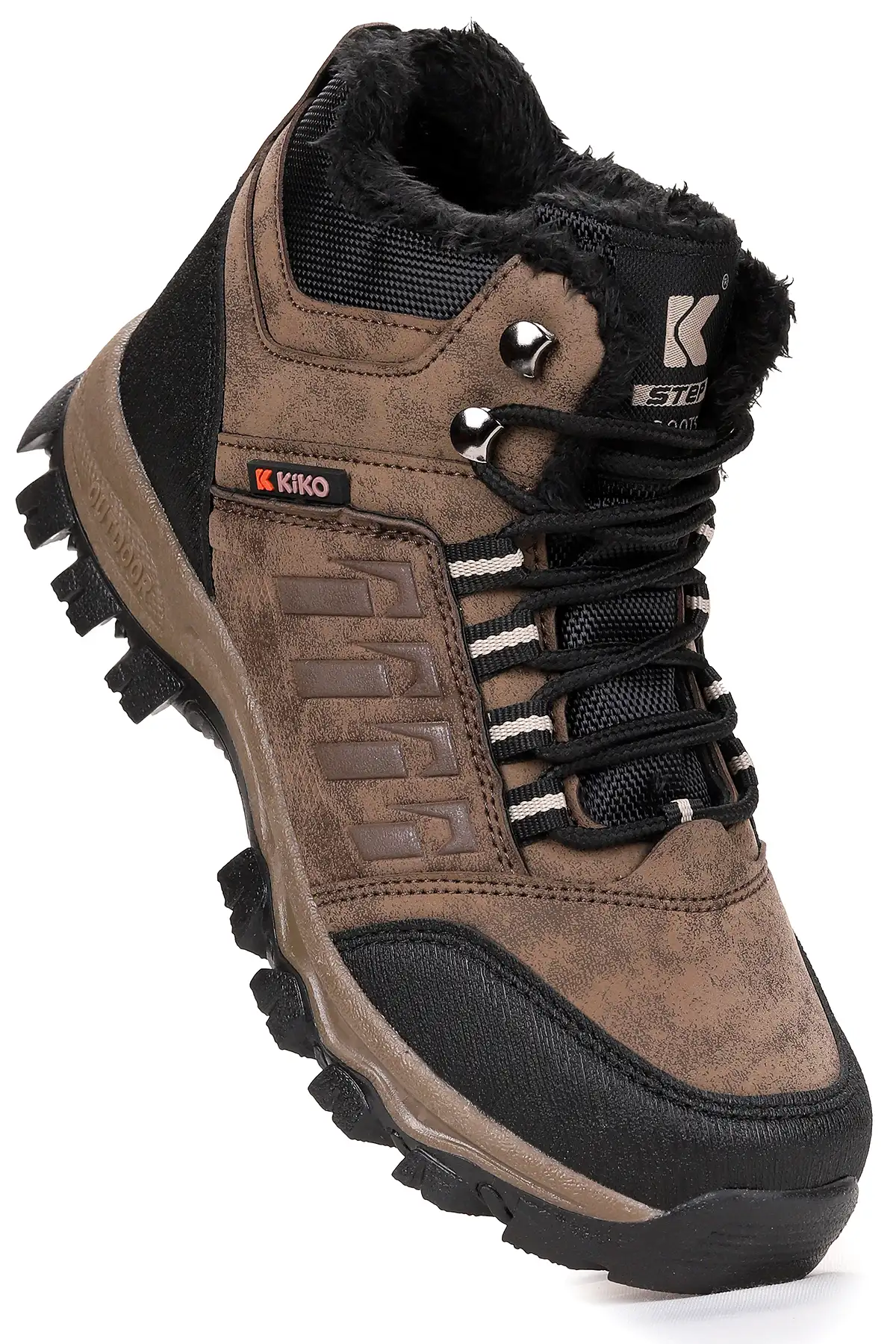 بوت بچگانه  آزارکشی روزانه پسرانه با زیپ رونه برند Kiko Kids - 8403 بوت بچگانه آزارکشی روزانه پسرانه با زیپ رونه برند Kiko Kids - 8403