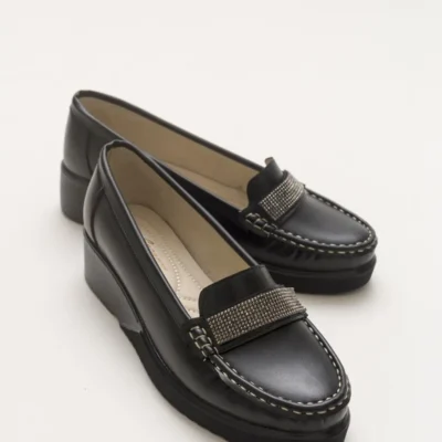 کفش زنانه روزمره با سنگ‌های بزرگ برند Çaçaroz Ayakkabı - 8505