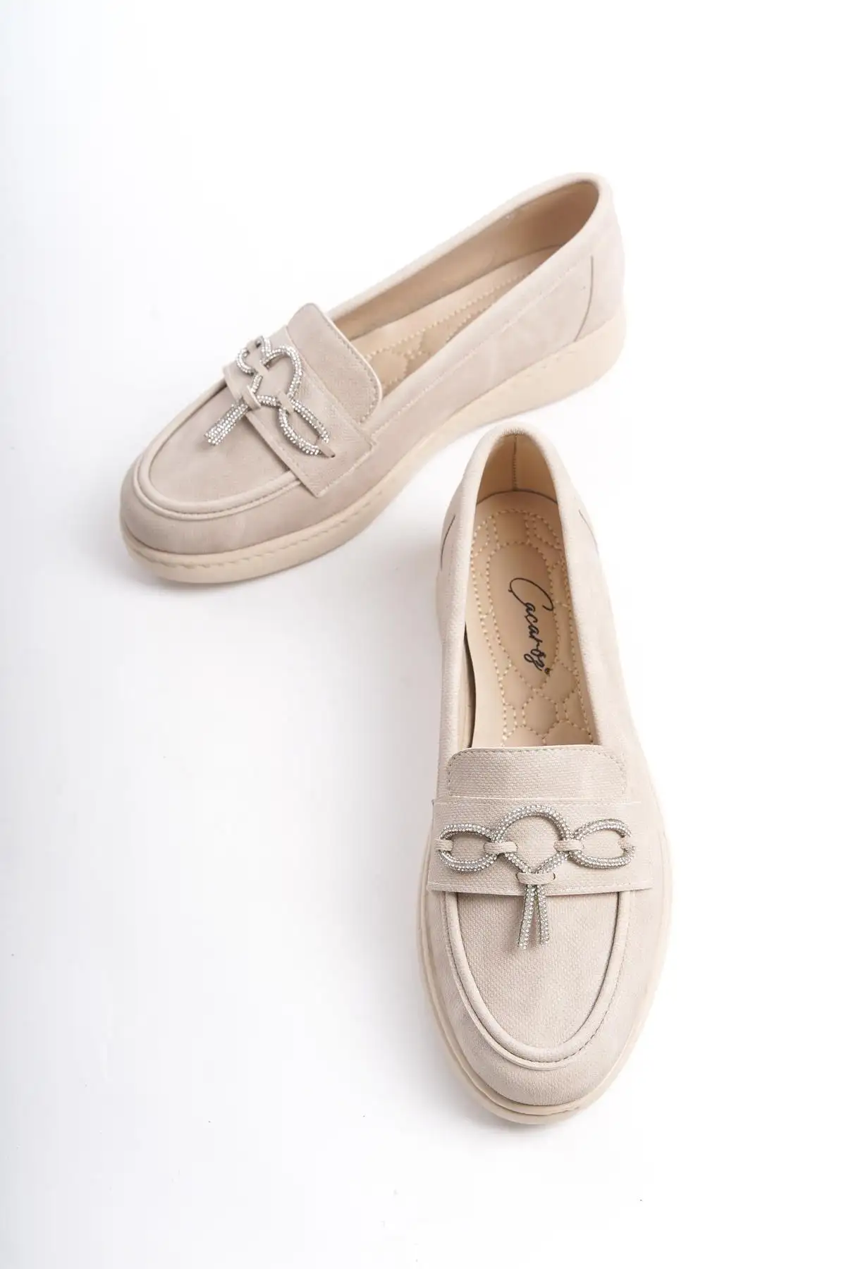 کفش زنانه روزمره با جزئیات سنگ بزرگ برند Çaçaroz Ayakkabı - 8510 کفش زنانه روزمره با جزئیات سنگ بزرگ برند Çaçaroz Ayakkabı - 8510