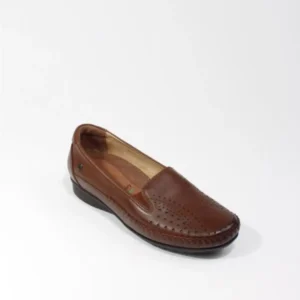 کفش زنانه کامفورت کد 51301 رنگ قهوه‌ای برند Forelli - 8477