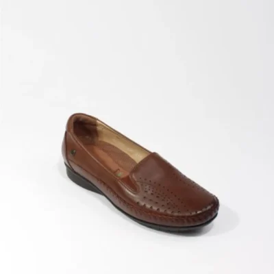 کفش زنانه کامفورت کد 51301 رنگ قهوه‌ای برند Forelli - 8477