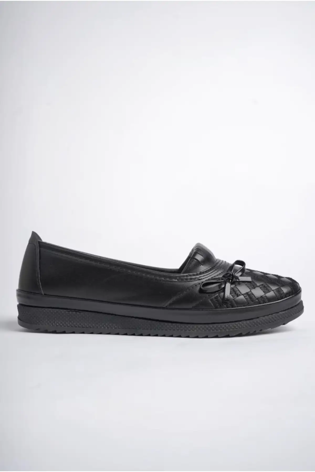 کفش زنانه روزمره کلاسیک راحت و اورتپدیک با طرح مشکی - تربیت مادرانه - باله برند Safir - 8499