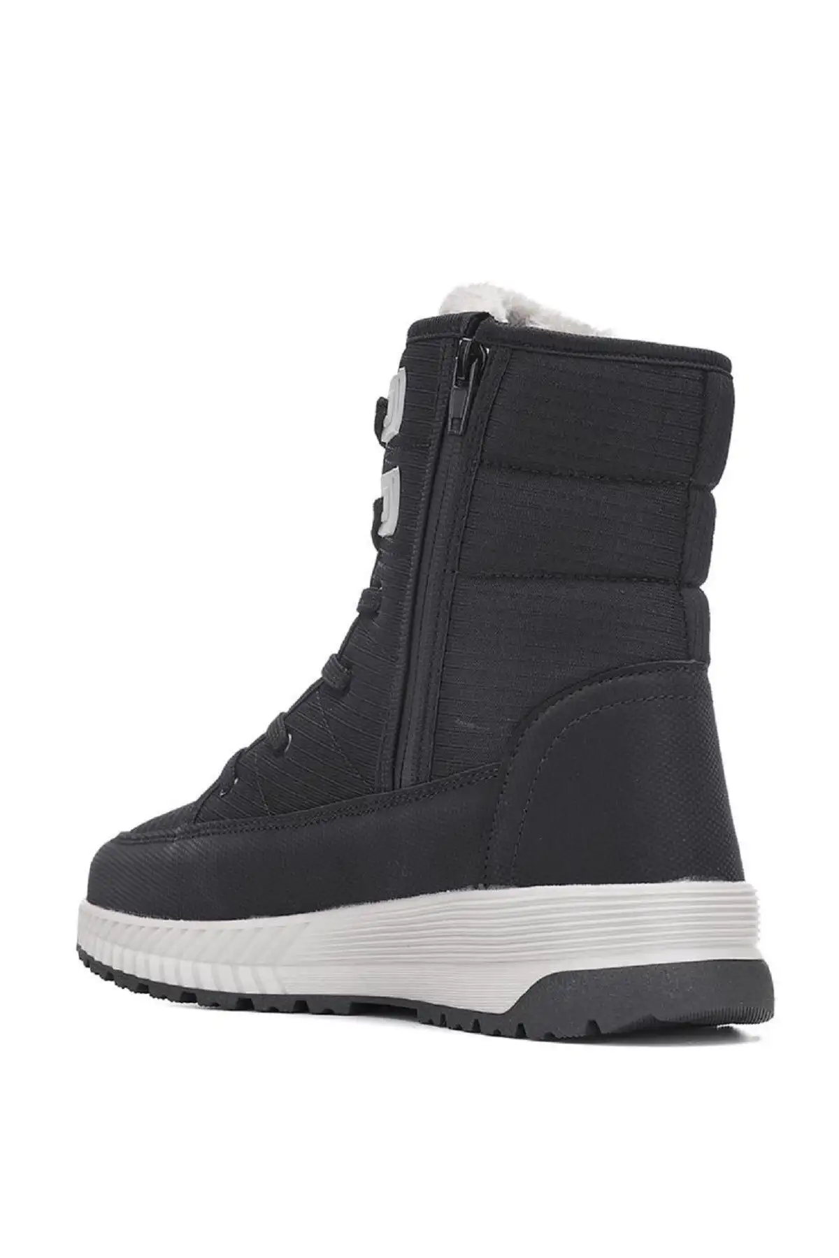 بوت بچگانه چکمههای زمستانی زنانه - دخترانه - یونیسکس با پشتی بلند و زیپ با کفی آناتومیک - مشکی یخ برند ALTUNTAŞ - 8409 بوت بچگانه چکمههای زمستانی زنانه - دخترانه - یونیسکس با پشتی بلند و زیپ با کفی آناتومیک - مشکی یخ برند ALTUNTAŞ - 8409