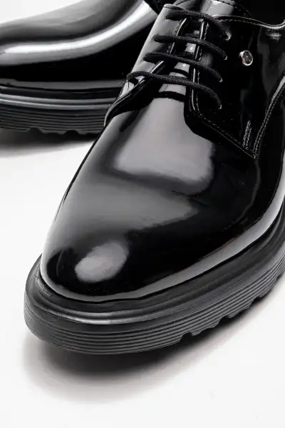 کفش رسمی مردانه شیک مناسب برای کت و شلوار و دامادی با رویه براق برند depderi - 8538 کفش رسمی مردانه شیک مناسب برای کت و شلوار و دامادی با رویه براق برند depderi - 8538