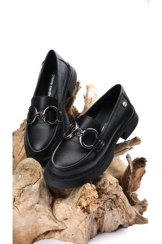 کفش لوفر زنانه پیسی-52650-3441 مشکی - برند Pierre Cardin - 8567 کفش لوفر زنانه پیسی-52650-3441 مشکی - برند Pierre Cardin - 8567