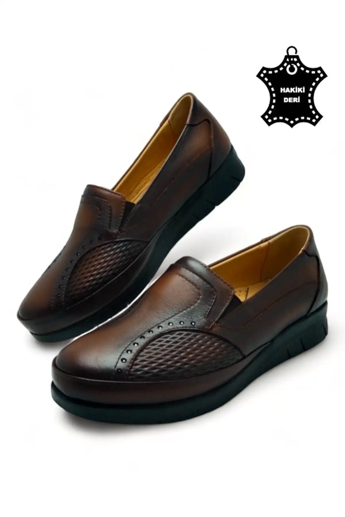 کفش زنانه تبای رنگ کاراملی از چرم طبیعی، با داخل چرم، راحتی کامل و اورتوپدی مناسب مادران برند MAGIC SHOES - 8480 کفش زنانه تبای رنگ کاراملی از چرم طبیعی، با داخل چرم، راحتی کامل و اورتوپدی مناسب مادران برند MAGIC SHOES - 8480