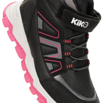 بوت بچگانه کفش ورزشی دخترانه مدل کالی ترمو با بند چسبی برند Kiko Kids - 8402