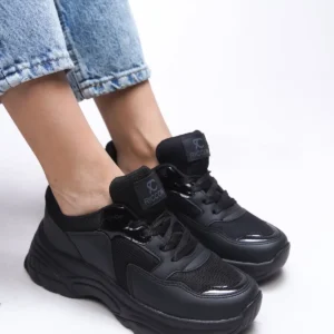 کفش کتانی زنانه ورزشی مشکی 0012140 برند Riccon - 8441