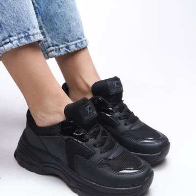 کفش کتانی زنانه ورزشی مشکی 0012140 برند Riccon - 8441