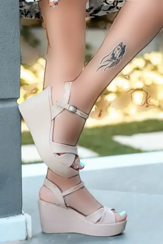 کفش صندل زنانه سندل دولگو نود Jvl-021 برند LEYDİ SHOES - 8596 کفش صندل زنانه سندل دولگو نود Jvl-021 برند LEYDİ SHOES - 8596