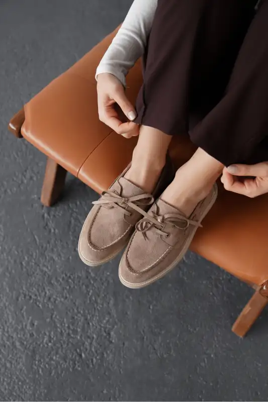 کفش لوفر زنانه لژدار کاملا کادین برند Capone Outfitters - 8582 کفش لوفر زنانه لژدار کاملا کادین برند Capone Outfitters - 8582