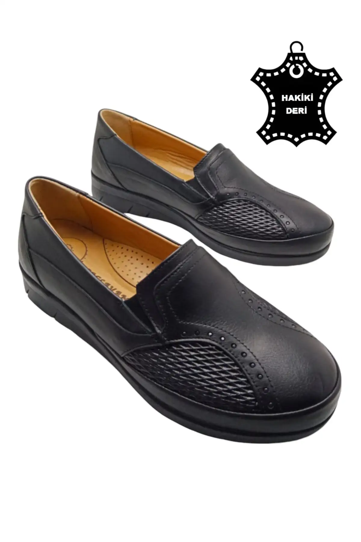 کفش زنانه روزمره با کفی کامل ارتوپدی از چرم طبیعی و دارای زیره دندانهدار برند MAGIC SHOES - 8511 کفش زنانه روزمره با کفی کامل ارتوپدی از چرم طبیعی و دارای زیره دندانهدار برند MAGIC SHOES - 8511