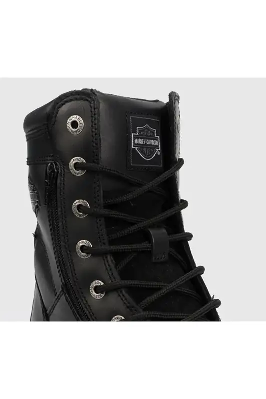 بوت مردانه چکمه نظامی چرم مشکی ریدیک برند Harley Davidson - 8613 بوت مردانه چکمه نظامی چرم مشکی ریدیک برند Harley Davidson - 8613