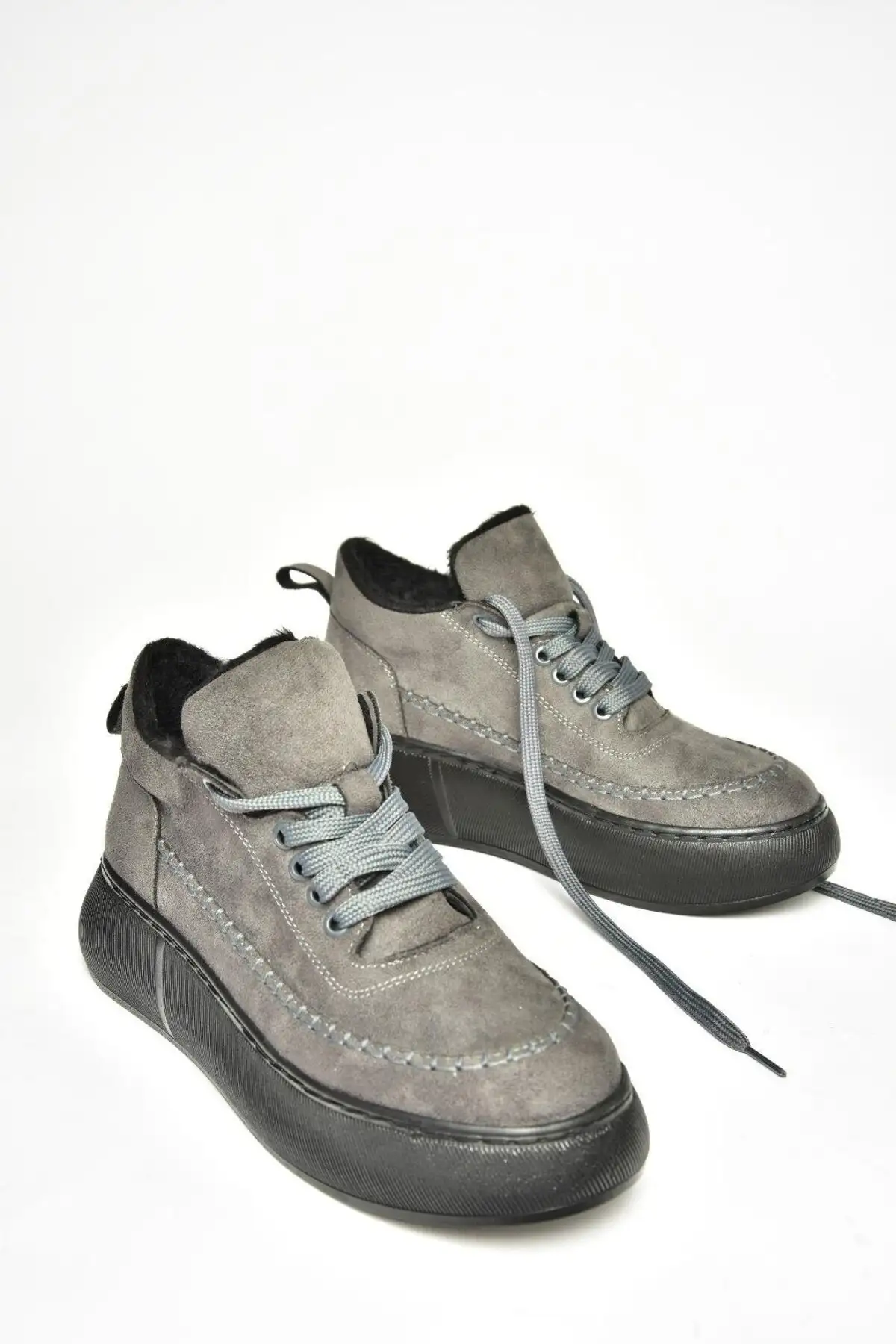 کفش زنانه جیر خاکستری با کفه ضخیم مدل T811845302 برند Fox Shoes - 8484 کفش زنانه جیر خاکستری با کفه ضخیم مدل T811845302 برند Fox Shoes - 8484