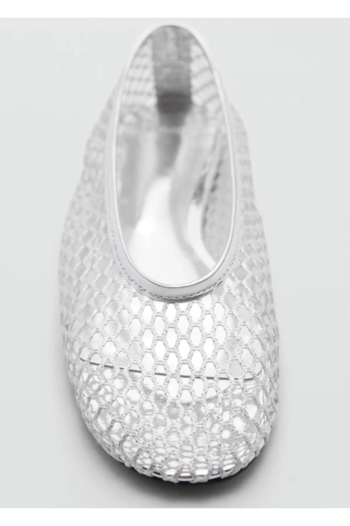کفش زنانه کلاسیک نقره‌ای 77042936 برند MANGO - 8515