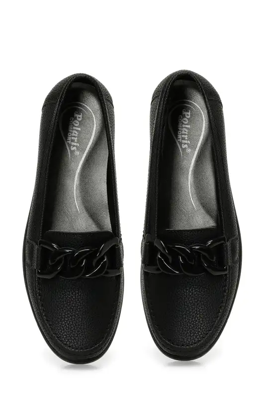 کفش لوفر زنانه 166552.Z5PR مشکی برند Polaris - 8586 کفش لوفر زنانه 166552.Z5PR مشکی برند Polaris - 8586