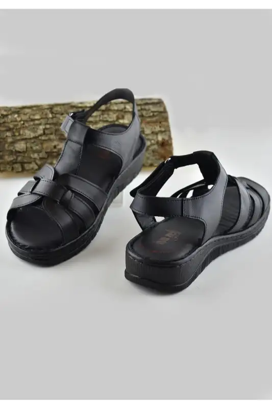 کفش صندل زنانه اورتopedیک چرمی واقعی برند CACTUS BOUTİQUE - 8595 کفش صندل زنانه اورتopedیک چرمی واقعی برند CACTUS BOUTİQUE - 8595