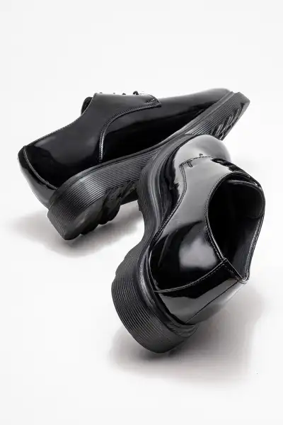 کفش رسمی مردانه شیک مناسب برای کت و شلوار و دامادی با رویه براق برند depderi - 8538 کفش رسمی مردانه شیک مناسب برای کت و شلوار و دامادی با رویه براق برند depderi - 8538