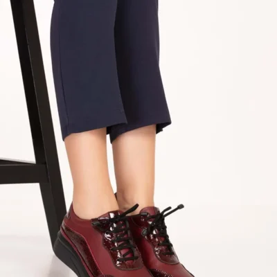 کفش زنانه راحتی آناتومیک با کفی چرم طبیعی مدل Usl.2153 برند Gondol - 8497