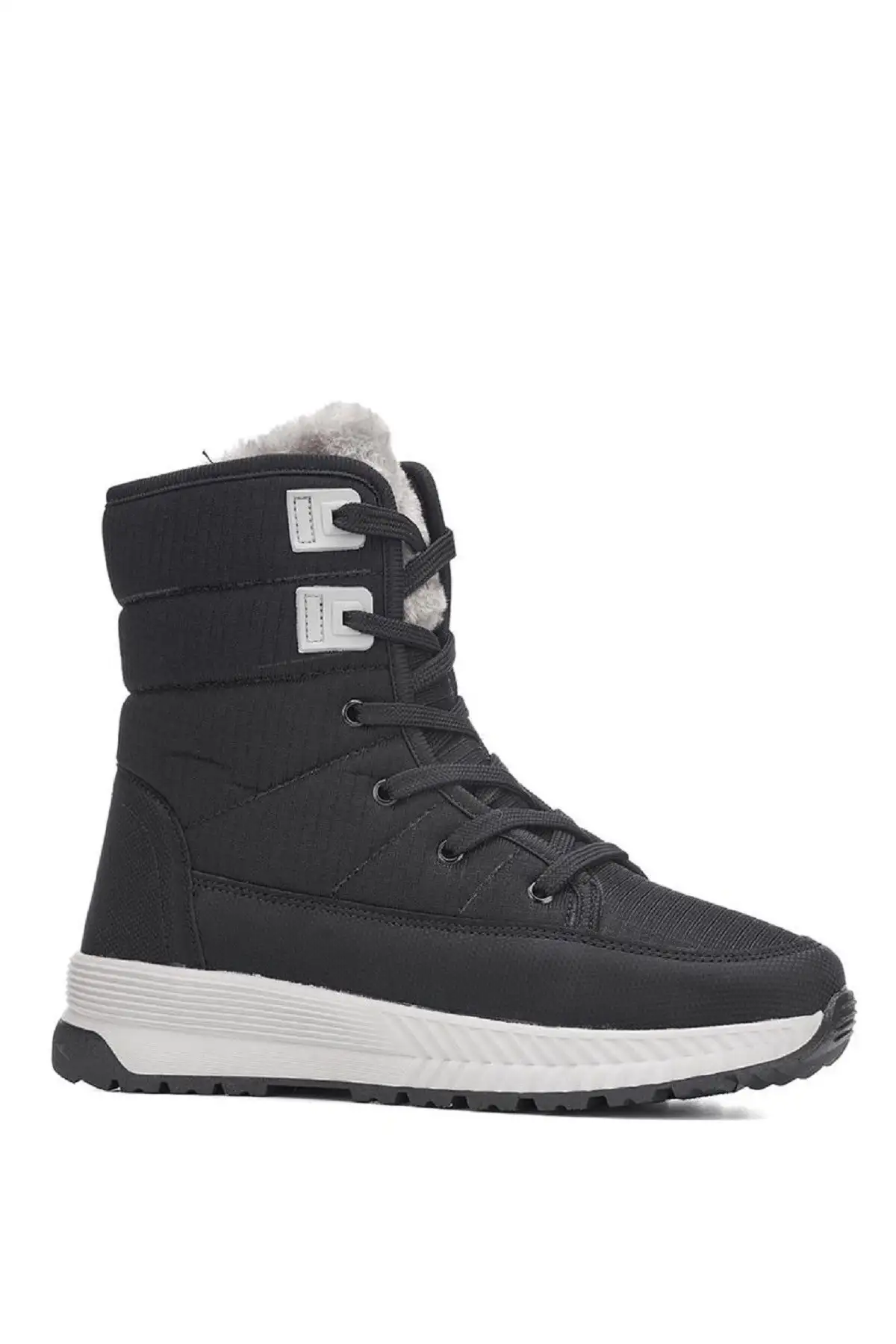 بوت بچگانه چکمههای زمستانی زنانه - دخترانه - یونیسکس با پشتی بلند و زیپ با کفی آناتومیک - مشکی یخ برند ALTUNTAŞ - 8409 بوت بچگانه چکمههای زمستانی زنانه - دخترانه - یونیسکس با پشتی بلند و زیپ با کفی آناتومیک - مشکی یخ برند ALTUNTAŞ - 8409