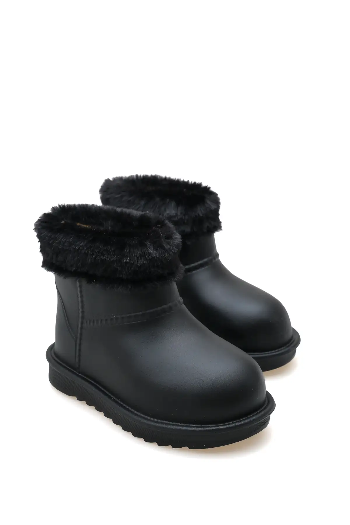 بوت بچگانه چکمه روزمره کودکانه سبک با قابلیت ضد آب و داخلی گرم کننده ارگونومیک برند lina step - 8389