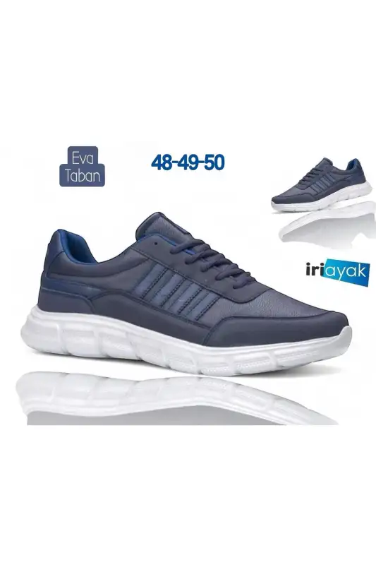 کفش سایز بزرگ مردانه با و راحتی مخصوص های ۴۸-۴۹-۵۰ برند İriayak - 8611 کفش سایز بزرگ مردانه با و راحتی مخصوص های ۴۸-۴۹-۵۰ برند İriayak - 8611