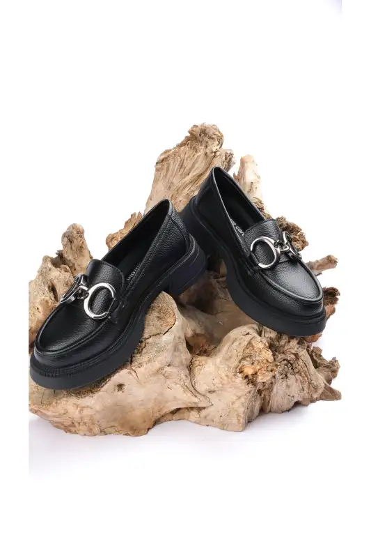 کفش لوفر زنانه پیسی-52650-3441 مشکی - برند Pierre Cardin - 8567 کفش لوفر زنانه پیسی-52650-3441 مشکی - برند Pierre Cardin - 8567