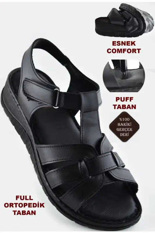 کفش صندل زنانه اورتopedیک چرمی واقعی برند CACTUS BOUTİQUE - 8595 کفش صندل زنانه اورتopedیک چرمی واقعی برند CACTUS BOUTİQUE - 8595